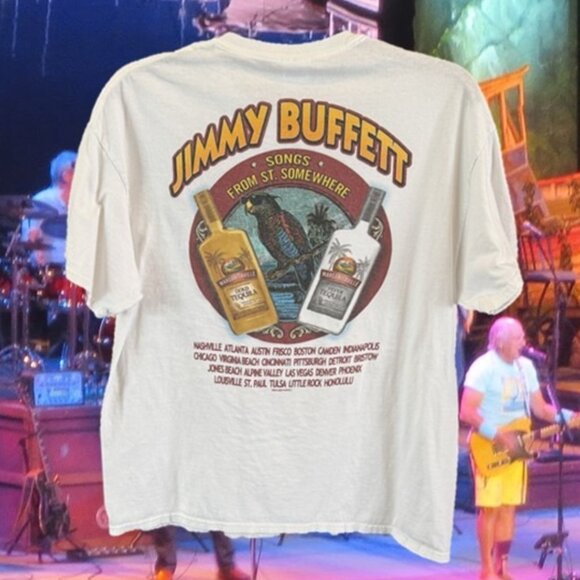 JIMMY BUFFETT 2013 Songs from St. Somewhere Concert Shirt - Picture 1 of 9